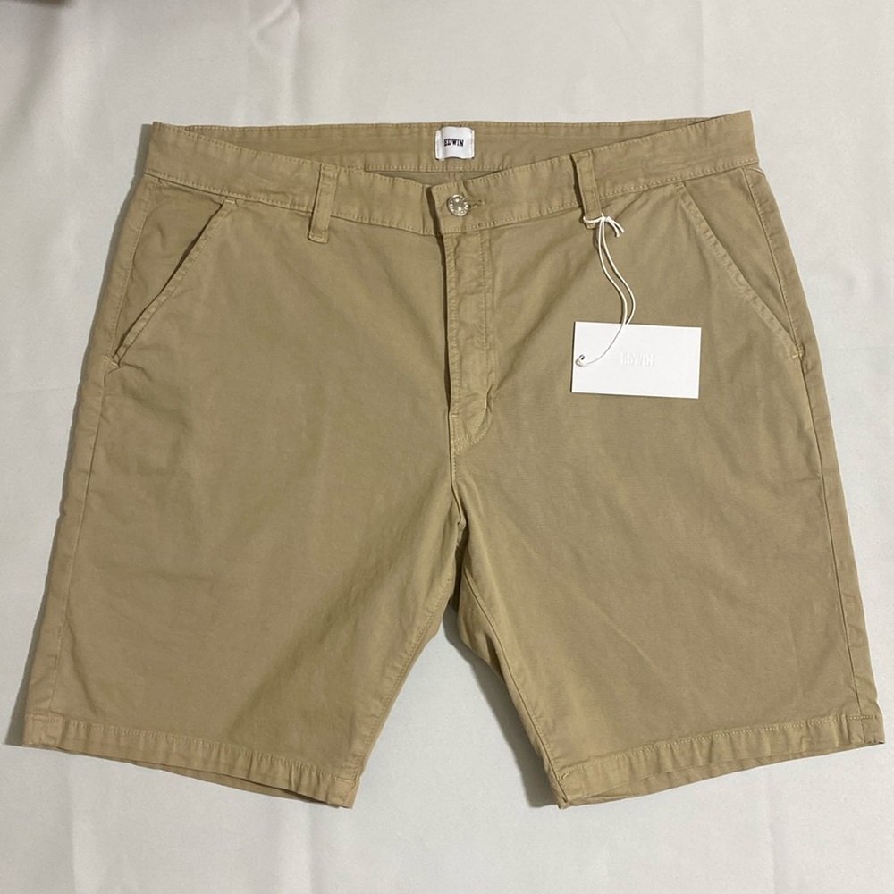 EDWIN Lucas Short Khaki Shorts Men's Size 36
